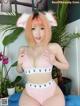 Coser@MissWarmJ: PlayBoy Pink J (13 photos )