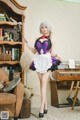 Coser @ 蜜汁 猫 裘 Vol.046: 贞德 女仆 (40 photos) P9 No.91e96a Image No. 63