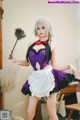 Coser @ 蜜汁 猫 裘 Vol.046: 贞德 女仆 (40 photos) P34 No.c9e5a3 Image No. 13