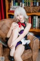 Coser @ 蜜汁 猫 裘 Vol.046: 贞德 女仆 (40 photos) P3 No.b0c3d2 Image No. 75