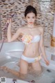 Beautiful YiRan boldly shows off her sexy figure with underwear in a bath (12 pictures) P7 No.67aef1